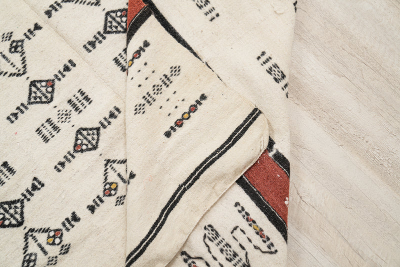 Vintage African Fulani Blanket 7'8" x 4'1"
