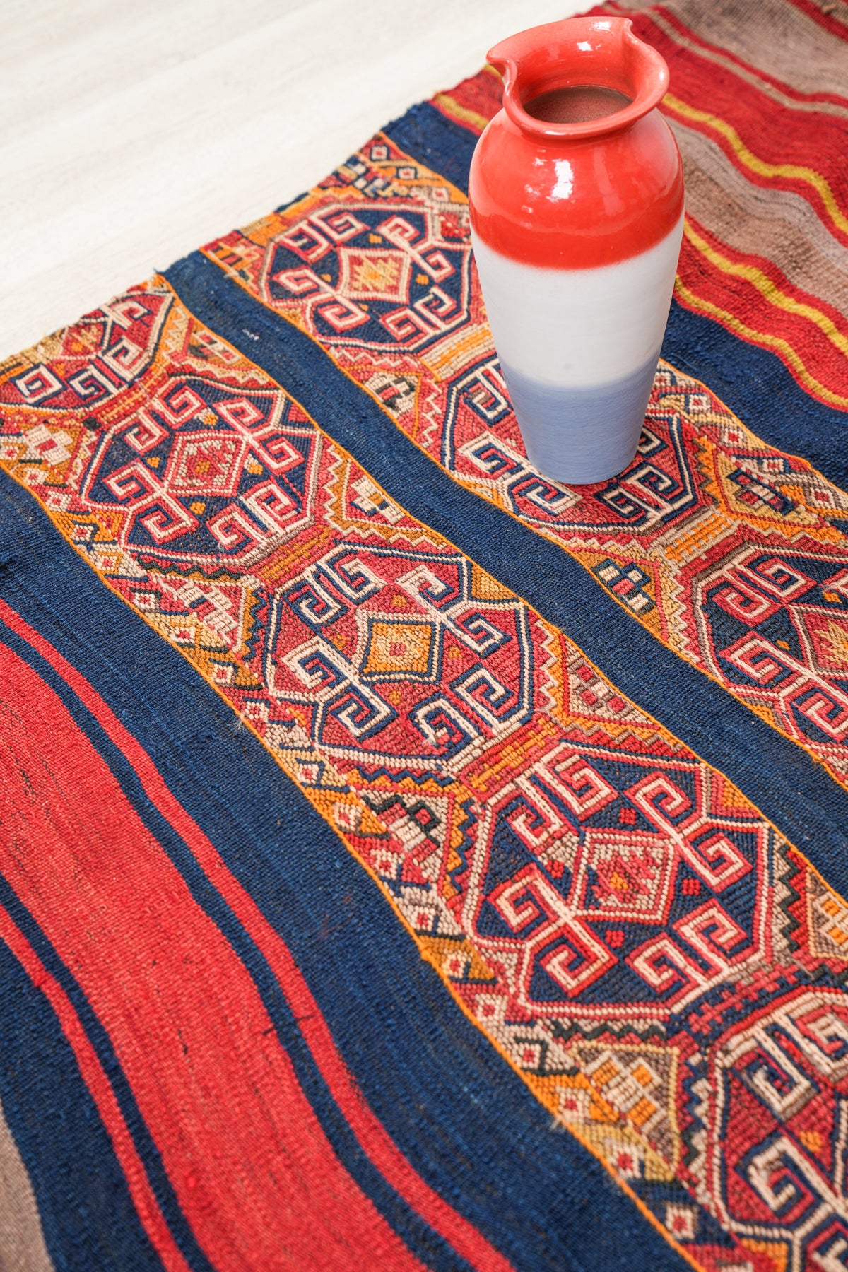 Vintage Turkish Malatya Kilim 5' x 3'6"