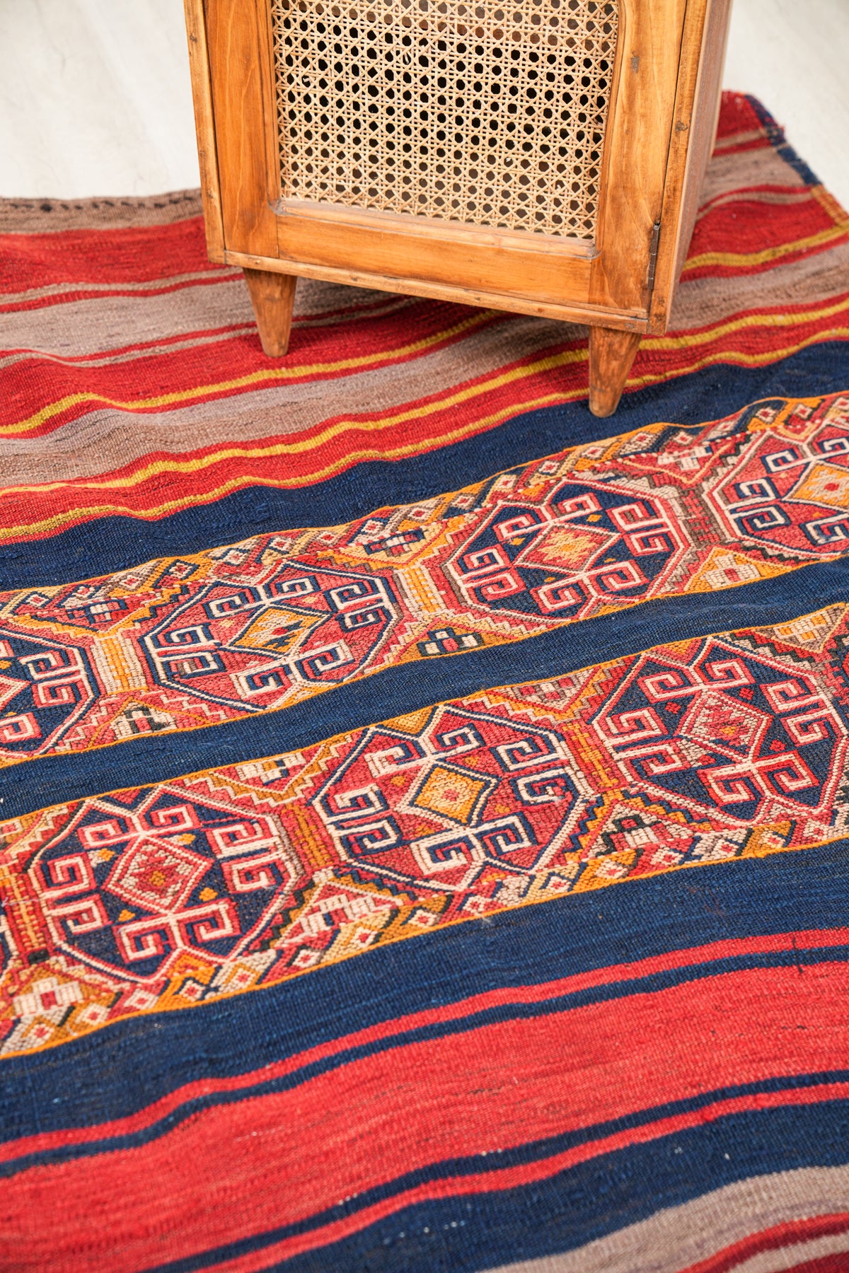 Vintage Turkish Malatya Kilim 5' x 3'6"