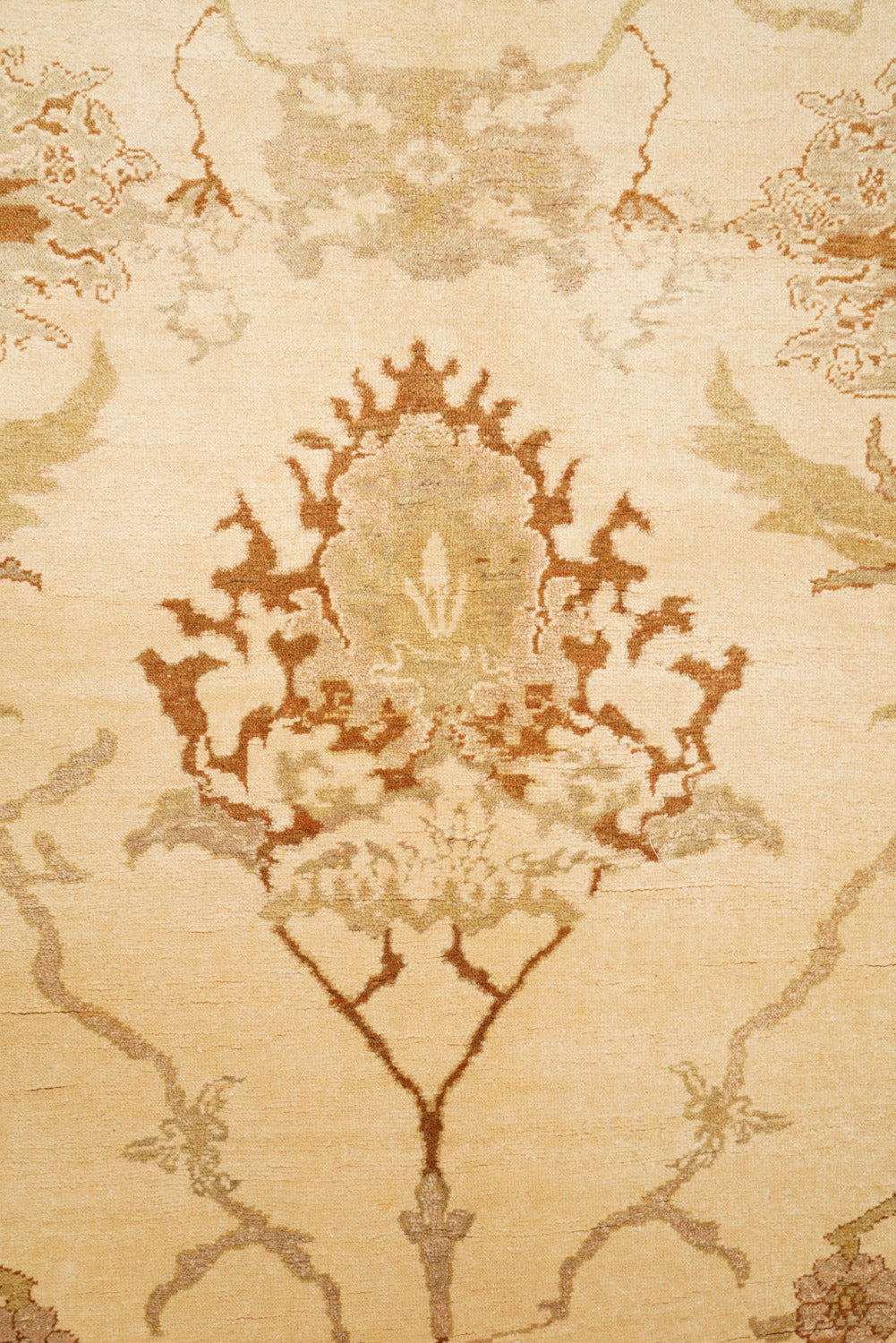 Vintage Turkish Ziegler Design Rug 13'7