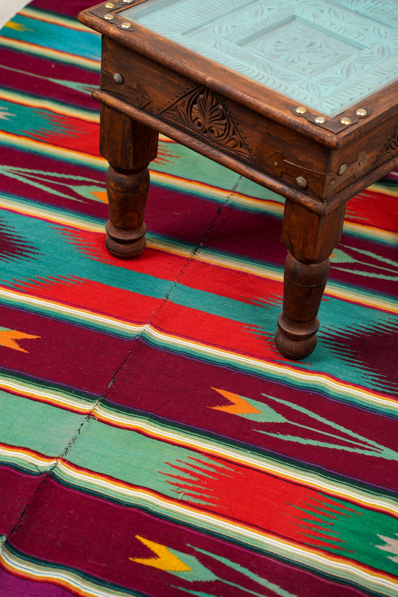 Vintage Balkan Kilim 6' x 4'4"
