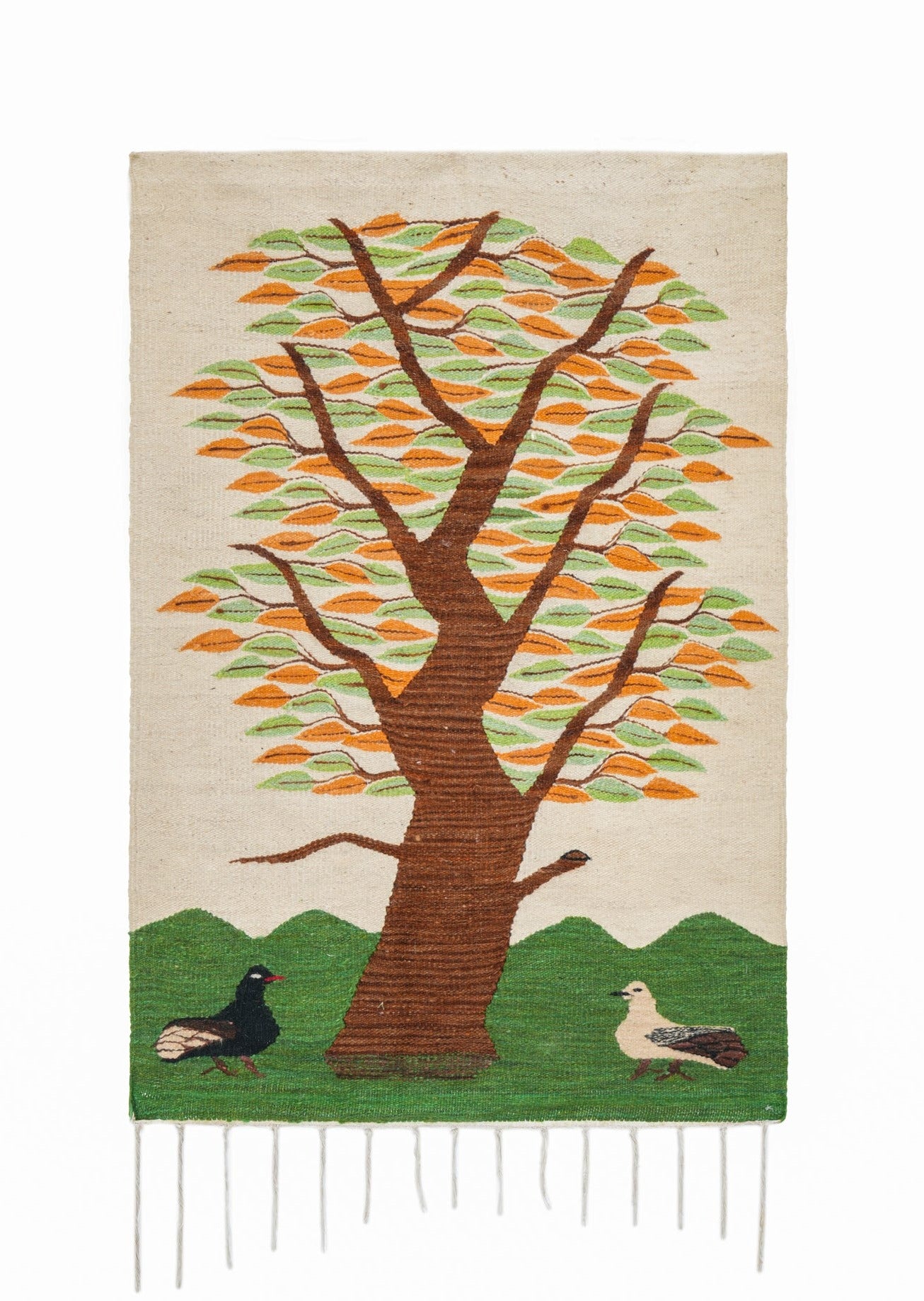 VINTAGE SCANDINAVIAN KILIM 3'10" x 2'8"