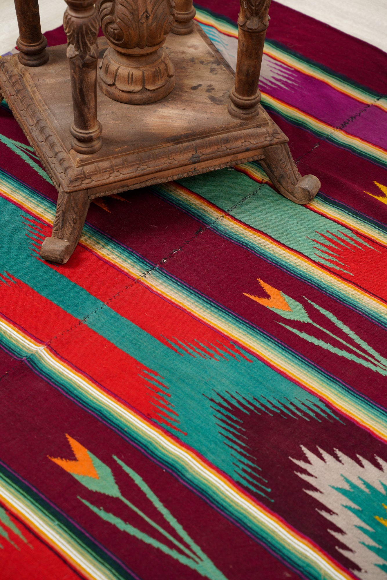 Vintage Balkan Kilim 6' x 4'4"