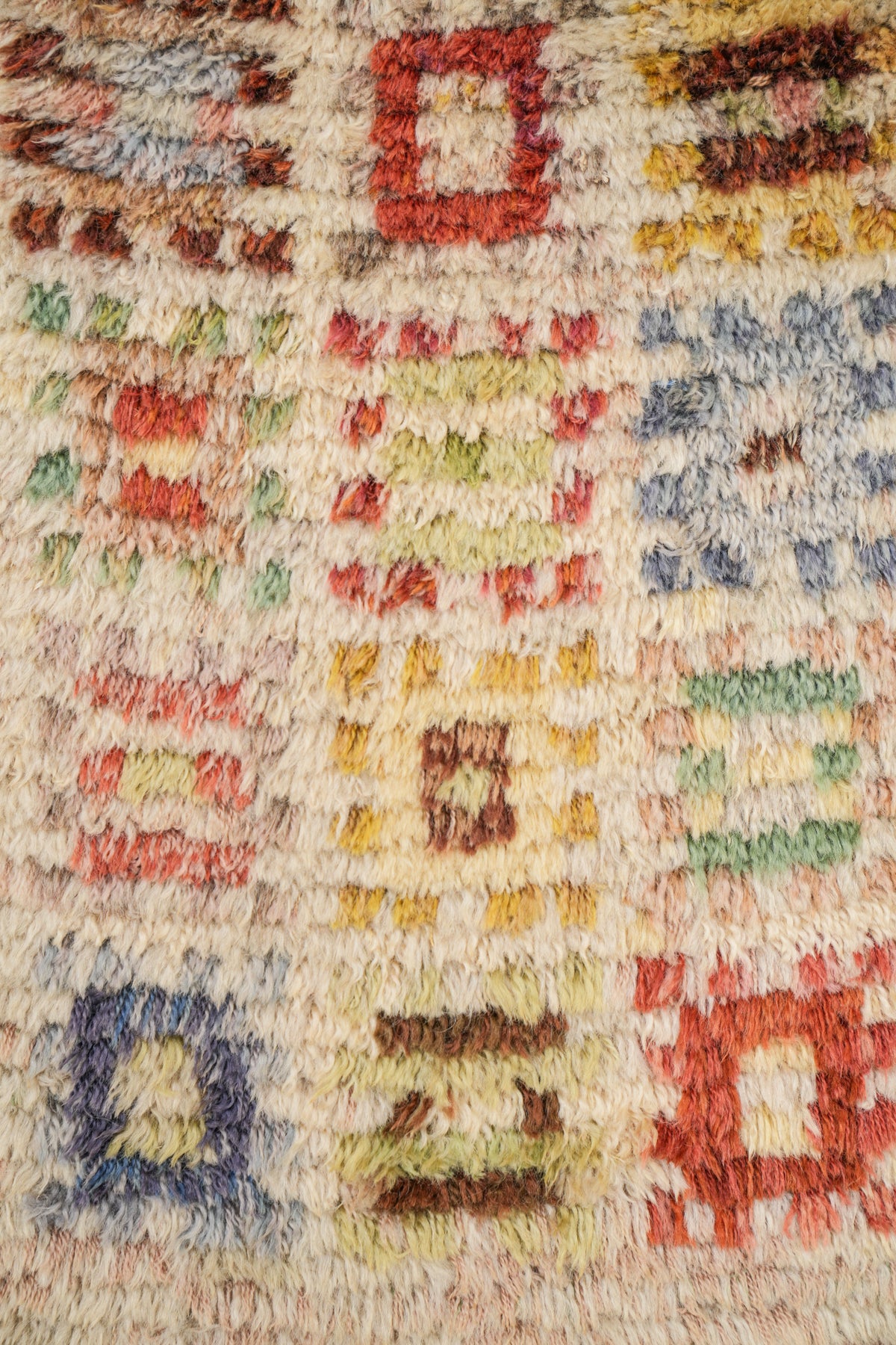 ANTIQUE SWEDISH RUG 1'10" x 1'4"