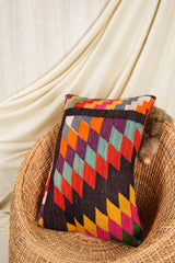 Vintage Scandinavian Kilim Cushion 2'2" x 1'7"