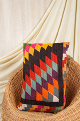 Vintage Scandinavian Kilim Cushion 2'2" x 1'7"