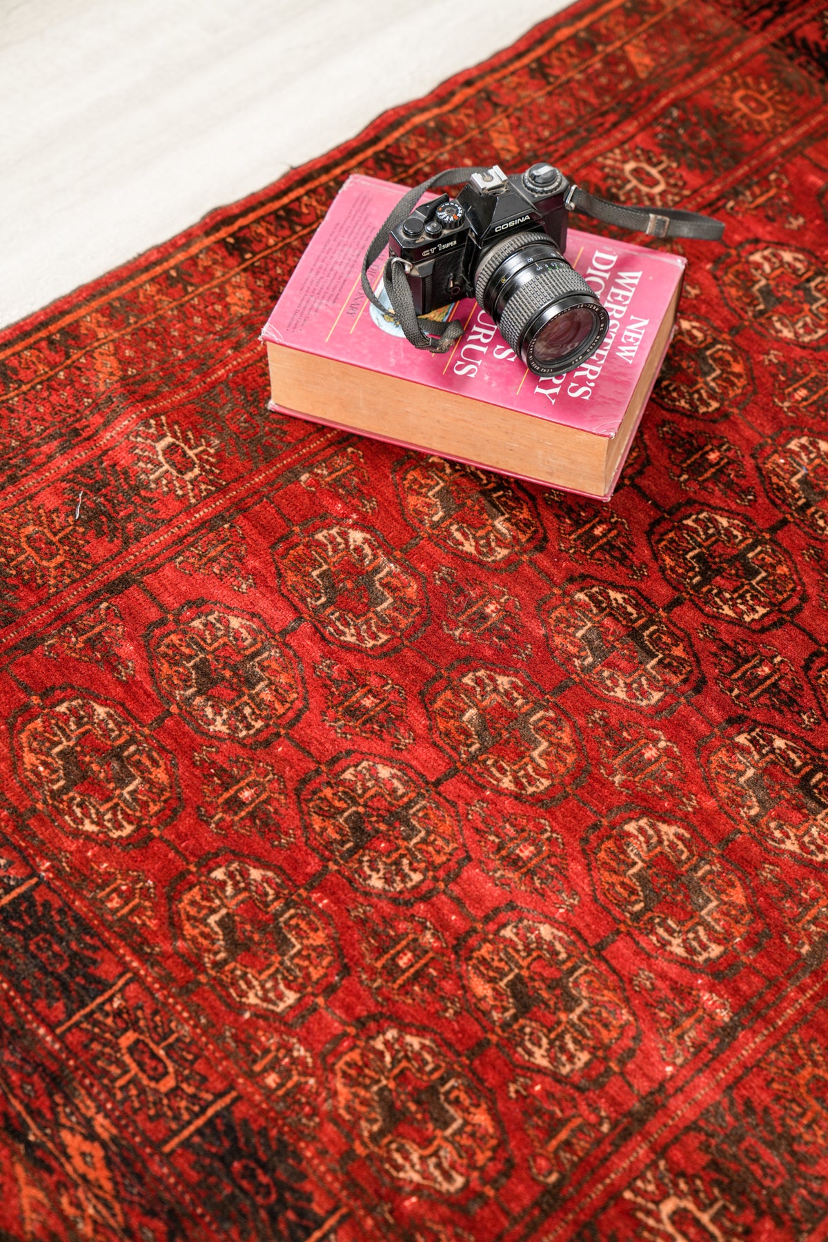 Vintage Turkoman Tekke Rug 4'7" x 3'3"