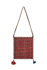 Vintage Turkish Kilim bag 1'3" x 1'2"