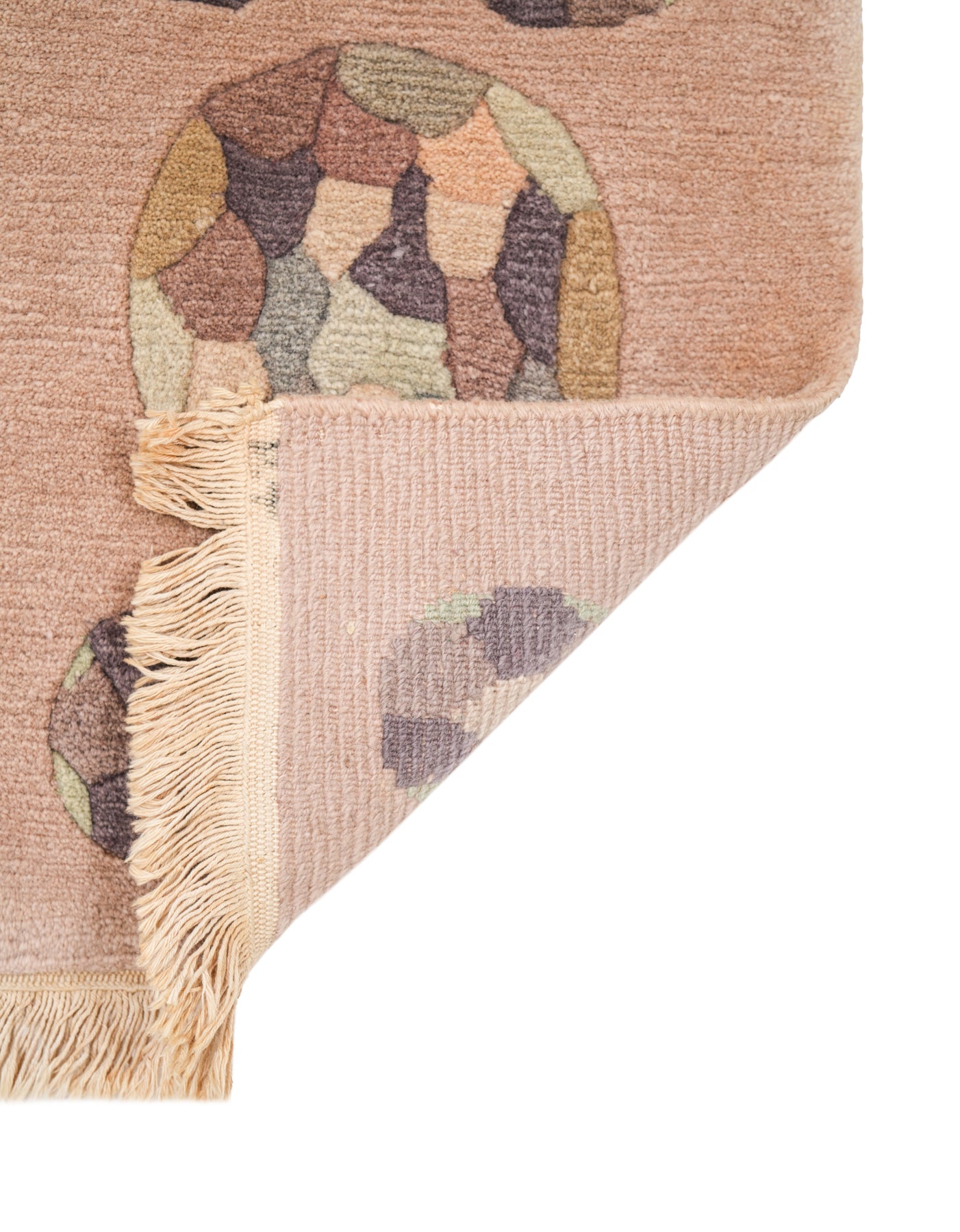 Vintage Tibetan Rug 2'1" x 1'7"