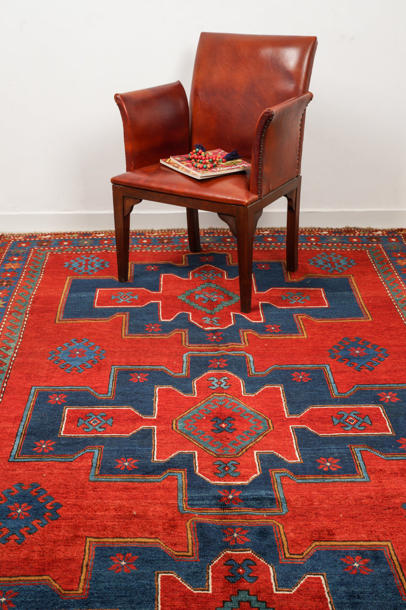 Antique Caucasian Kazak 10' x 6'