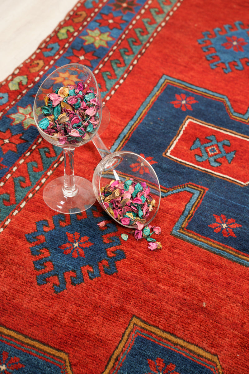 Antique Caucasian Kazak 10' x 6'