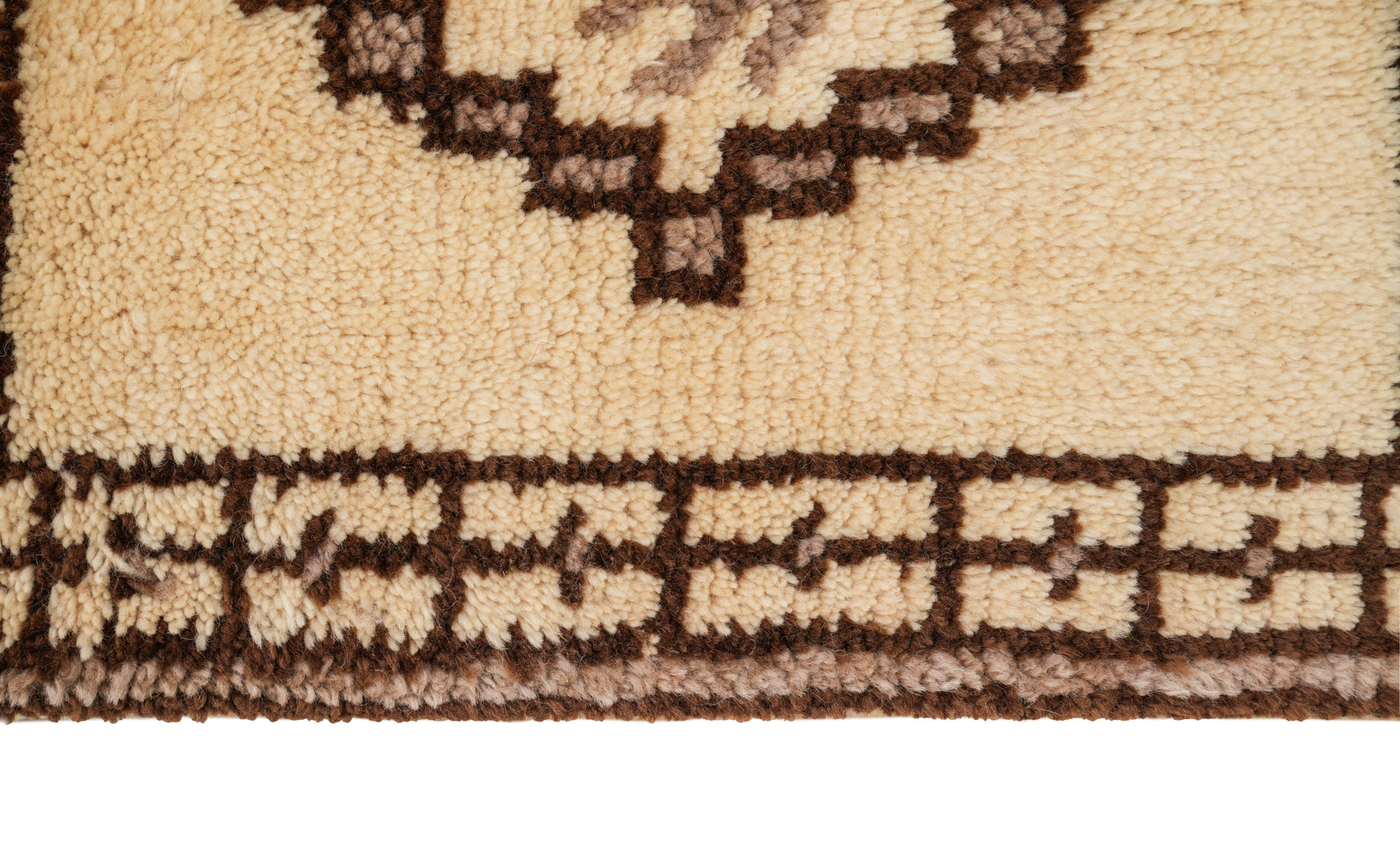 Vintage Moroccan Tribal Rug 1'9" x 1'4"
