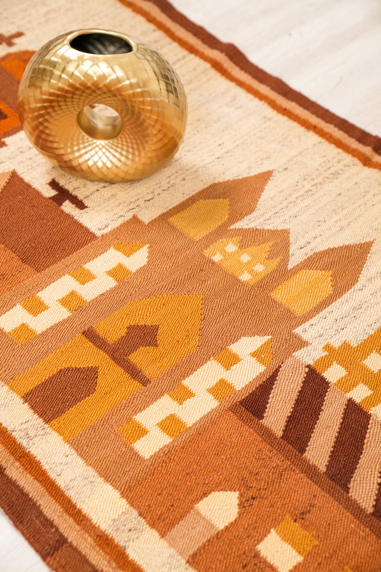 Vintage Polish Tapestry 5'4" x 2'7"