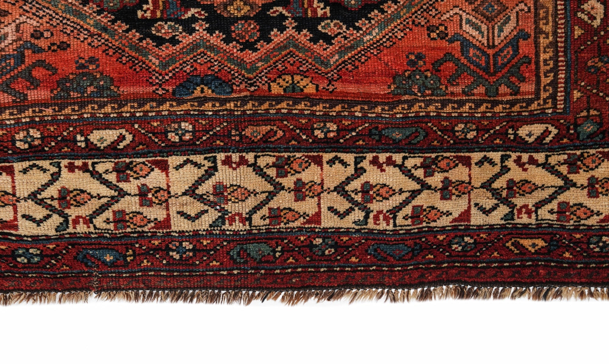 Antique Kurdish Rug 9'10" x 5'2"