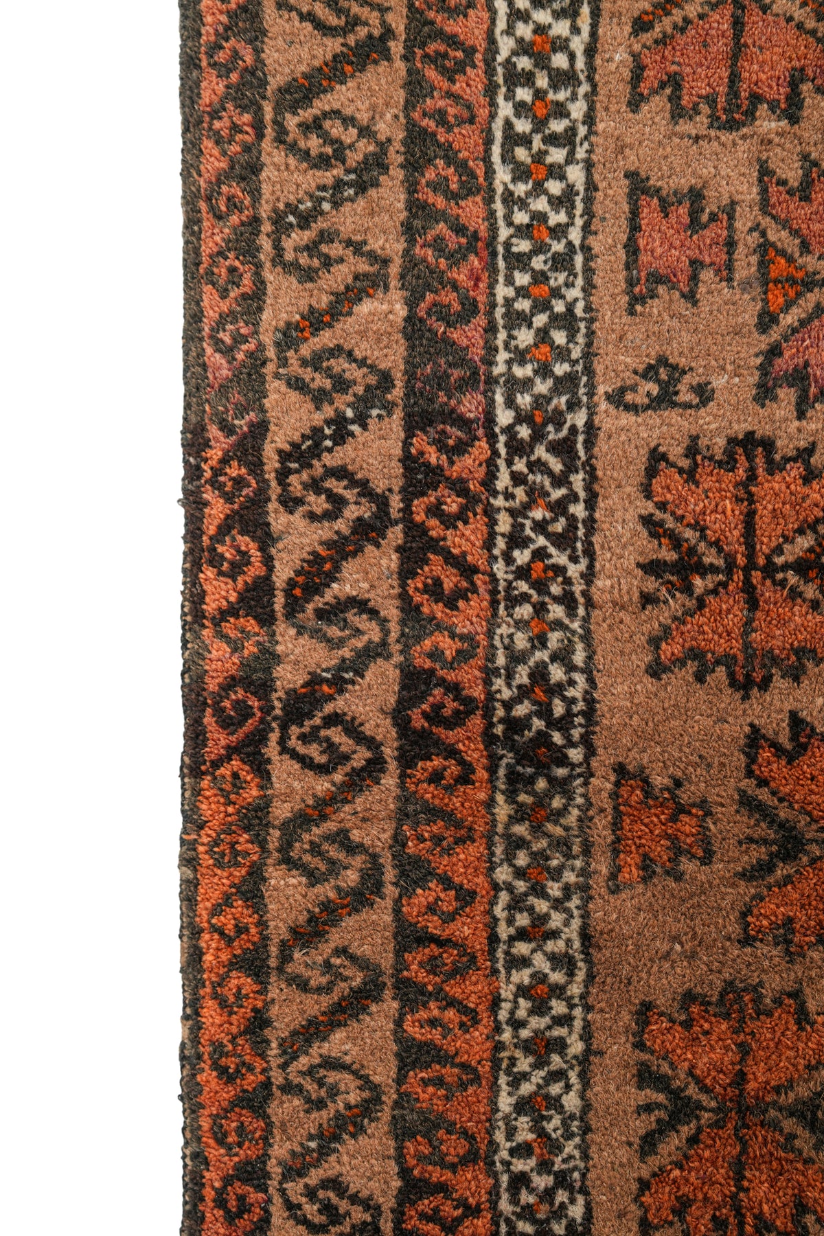 Vintage Balouch Rug 3'7" x 2'4"
