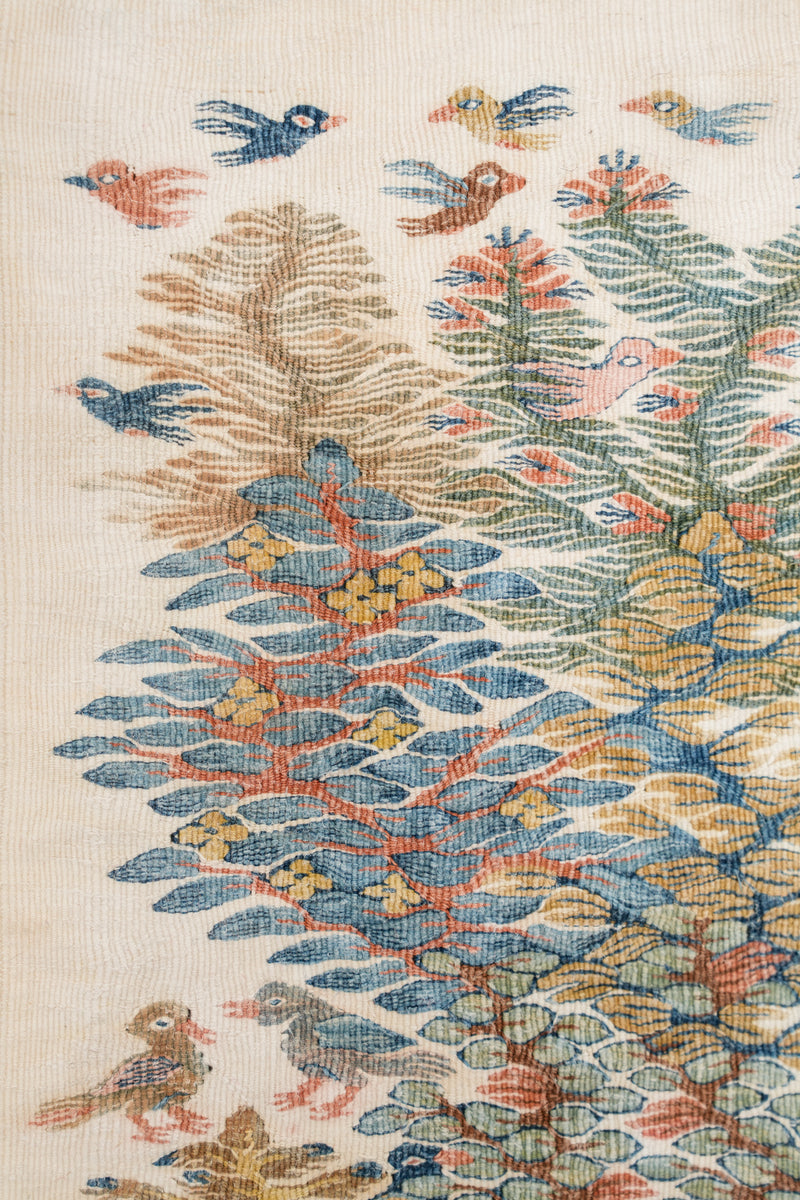 Vintage Egyptian Wissa Wassef Tapestry 1'6'' x 10''