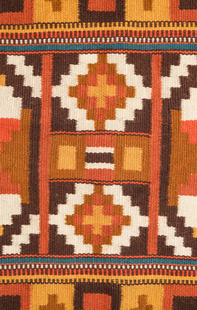 Vintage Scandinavian Textile 5'5" x 2'6"
