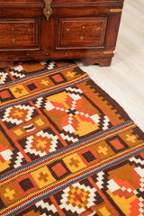 Vintage Scandinavian Textile 5'5" x 2'6"