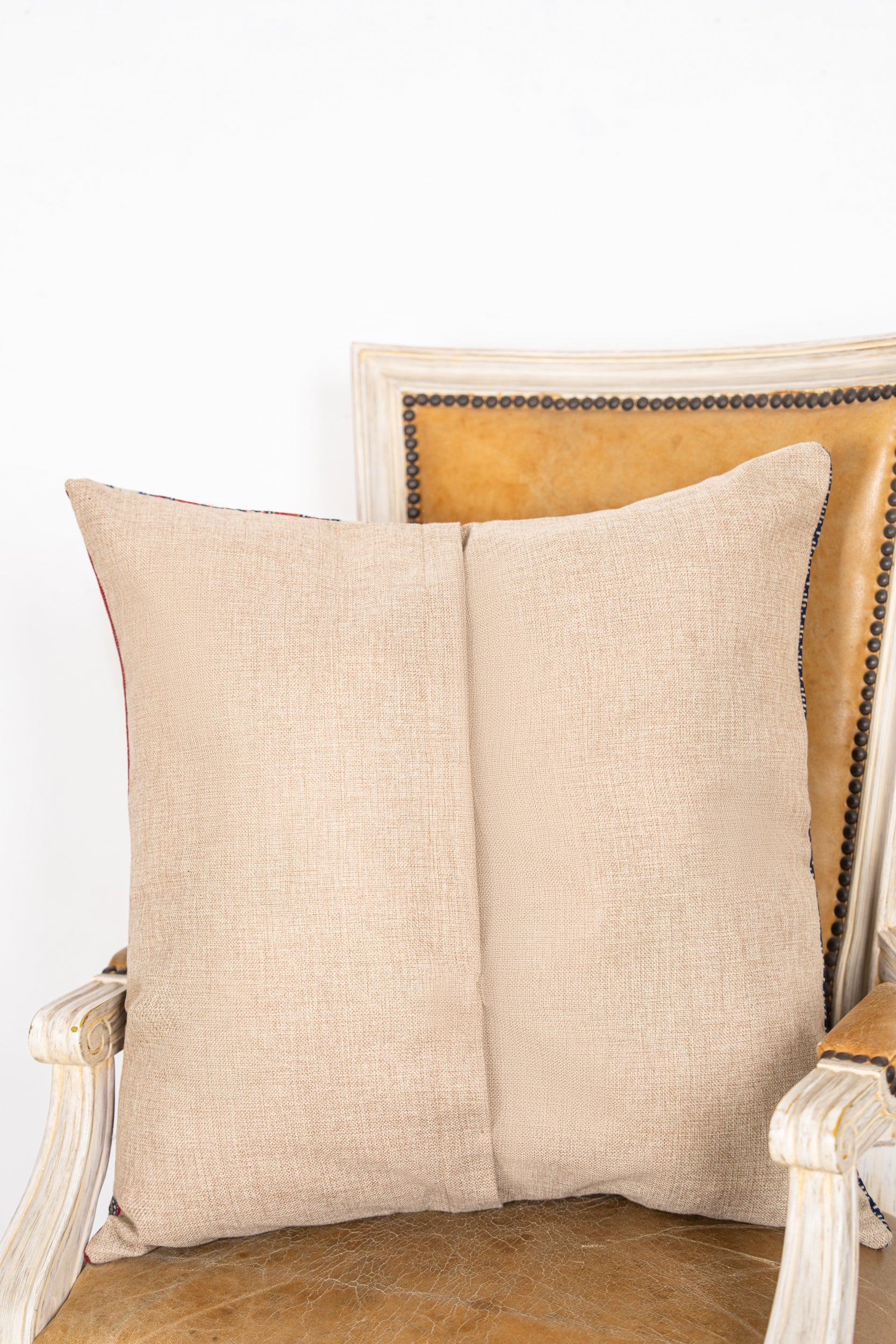 Vintage Caucasian Jajim Cushion 2' x 2'