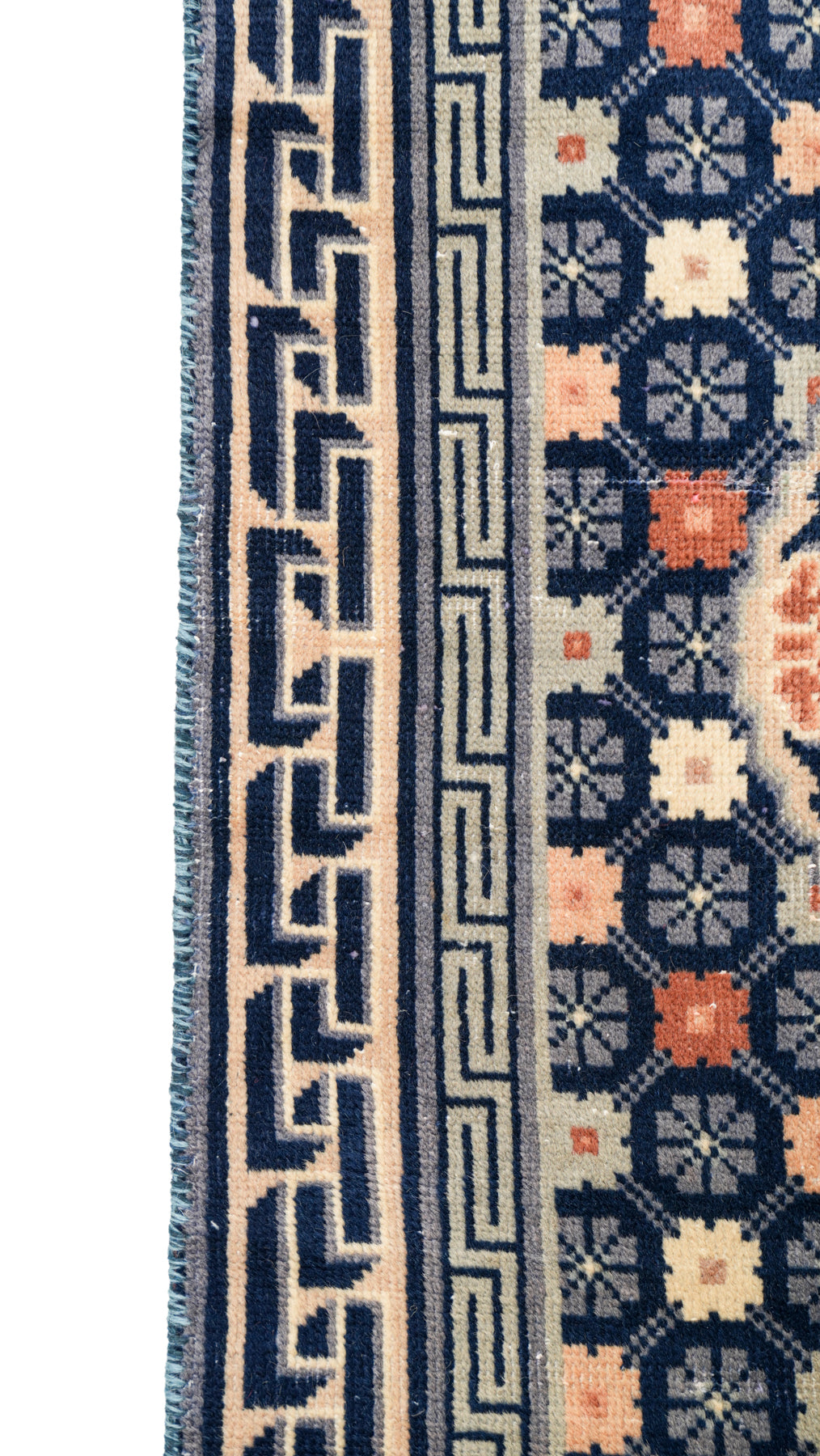 Vintage Chinese decorative Rug 5' x 2'6"