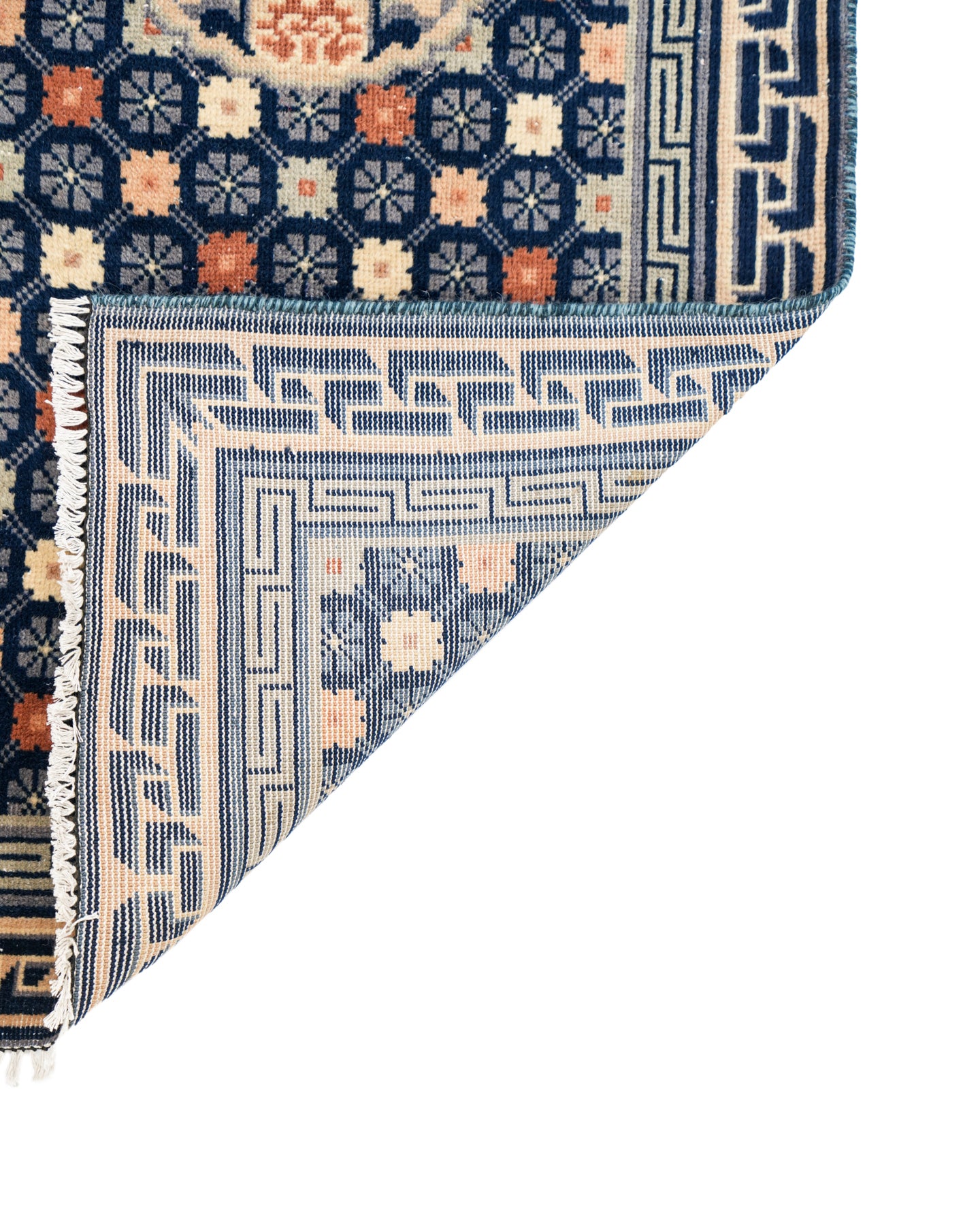 Vintage Chinese decorative Rug 5' x 2'6"