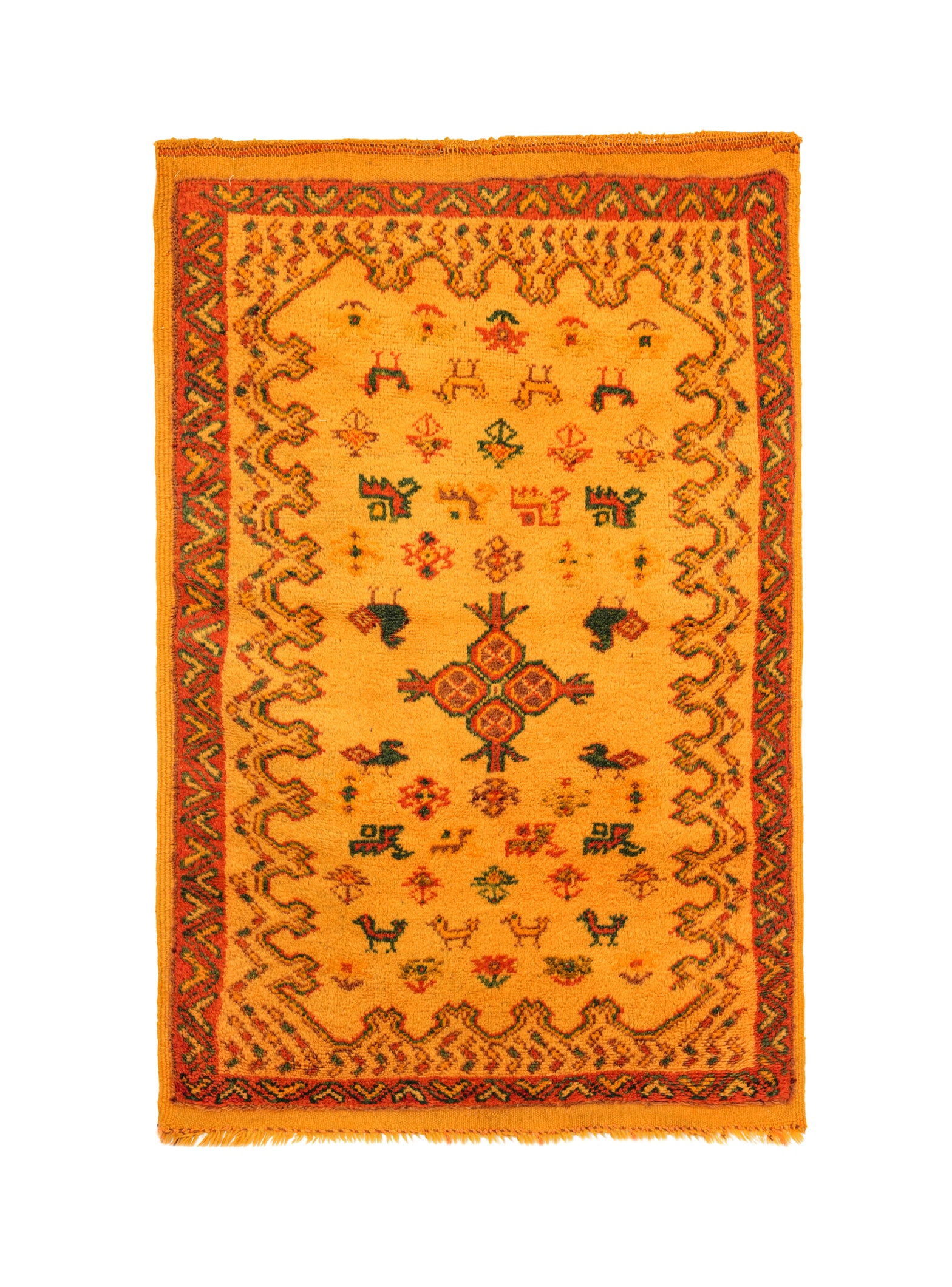 Vintage Moroccan Rug 5 x 3'3"