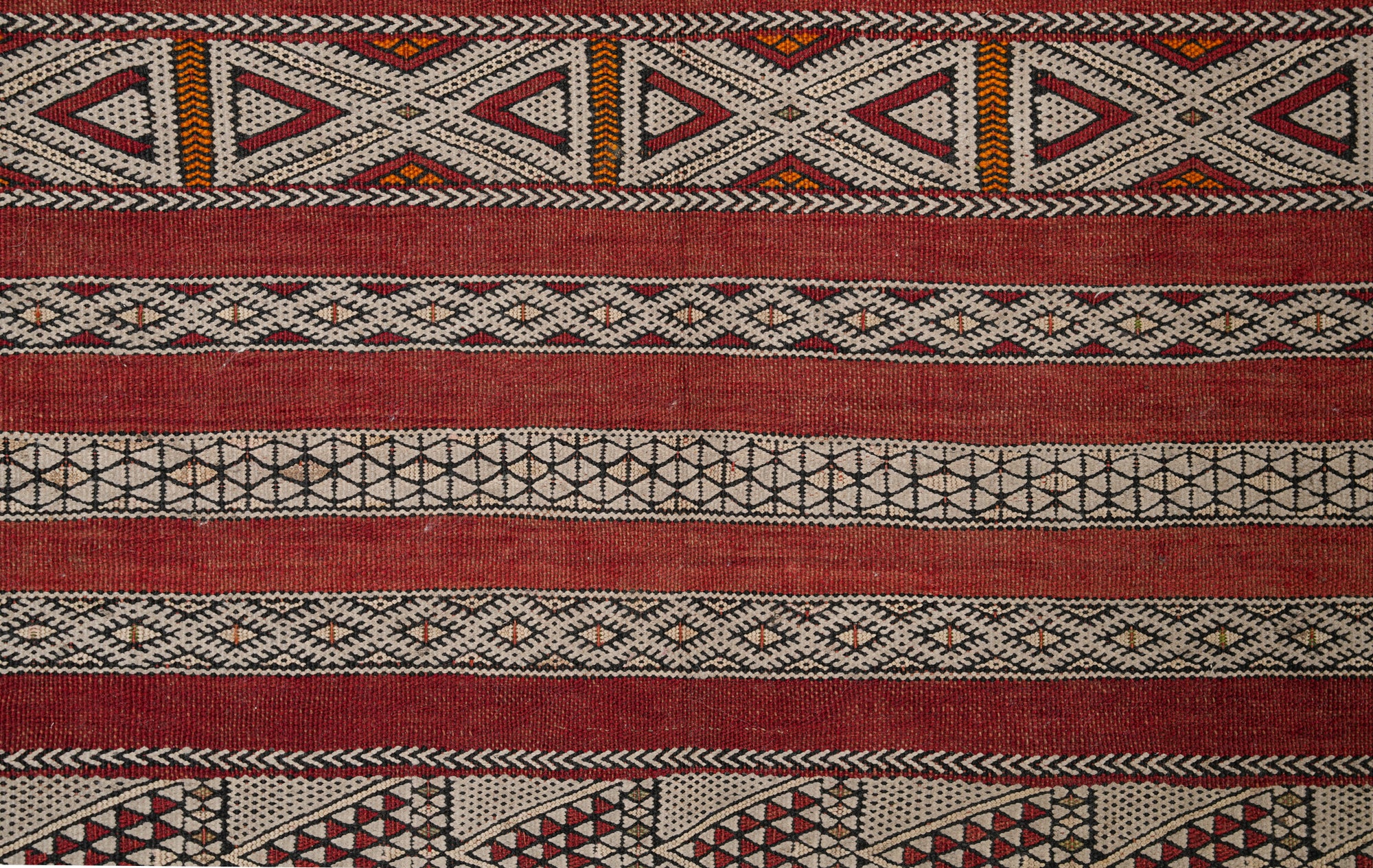 Vintage Moroccan Zemour Kilim 4'4" x 3'