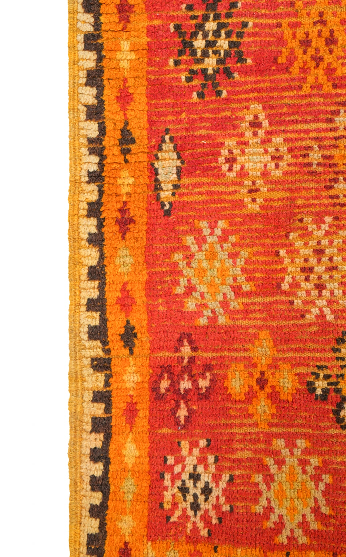 Vintage Moroccan Rug 4'4" x 3'5"