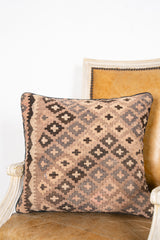 Vintage Turkish Kilim cushion 1'10" x 1'8"