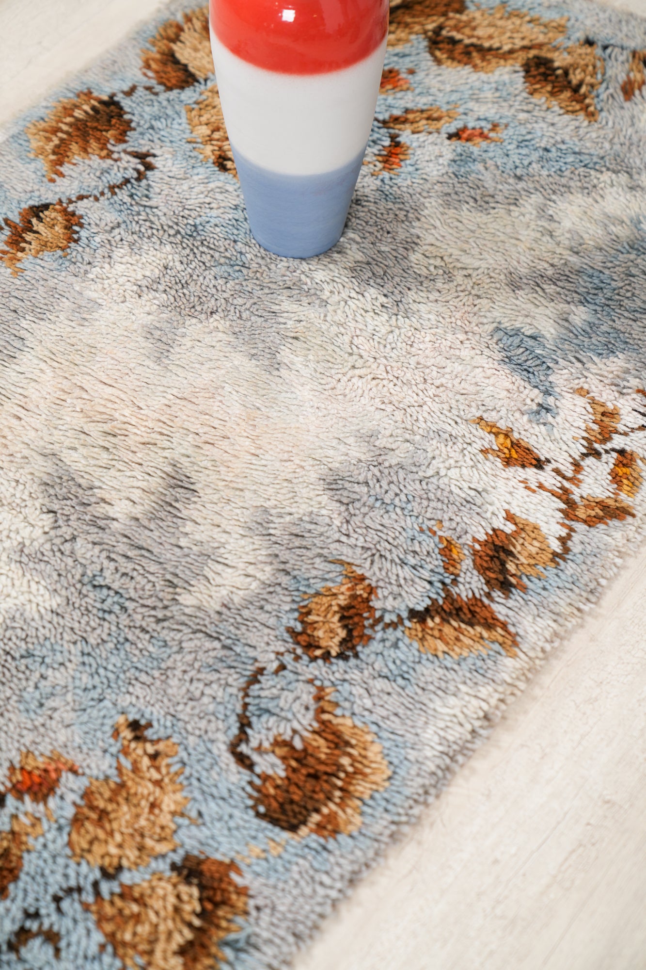 Vintage Scandinavian Rug 4'4" x 2'4"