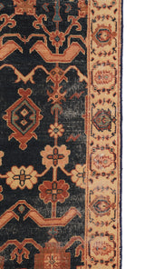 Vintage Chobi Hallway Runner rug 25'3" x 2'5"