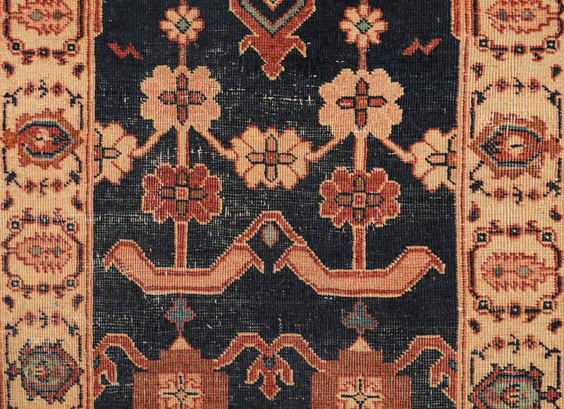 Vintage Chobi Hallway Runner rug 25'3" x 2'5"