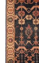Vintage Chobi Hallway Runner rug 25'3" x 2'5"
