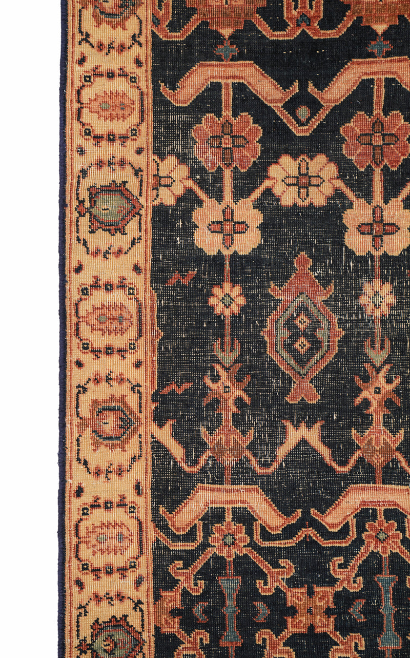 Vintage Chobi Hallway Runner rug 25'3" x 2'5"