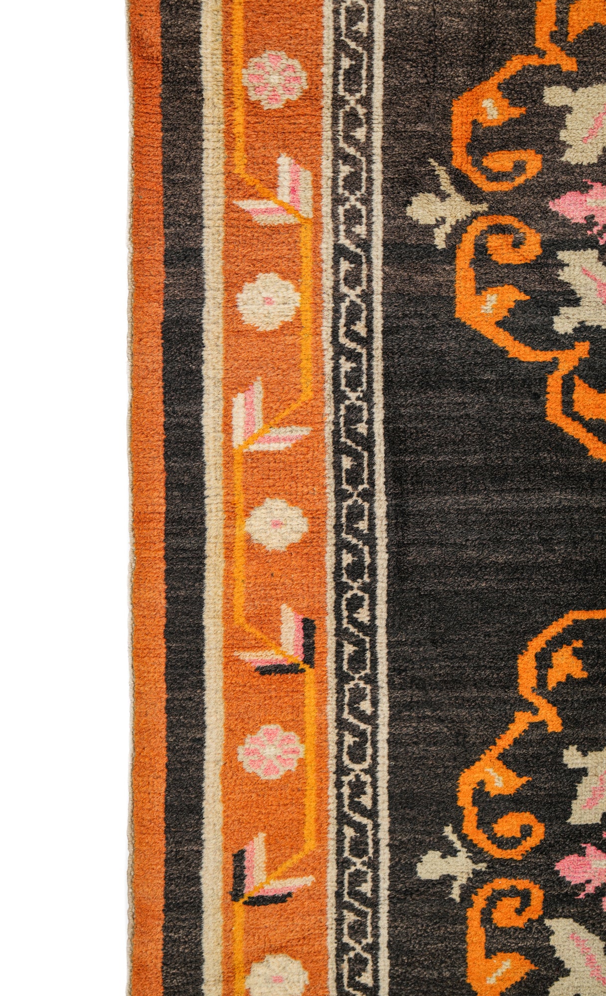 Vintage Tibetan Rug 5'2" x 2'9"