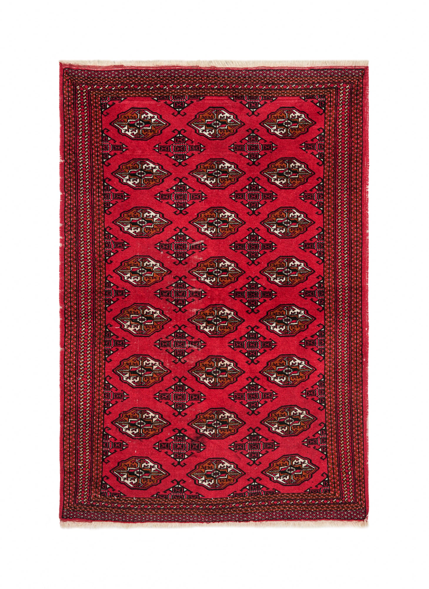Vintage Turkmen Tekke Rug 6' x 4'1"