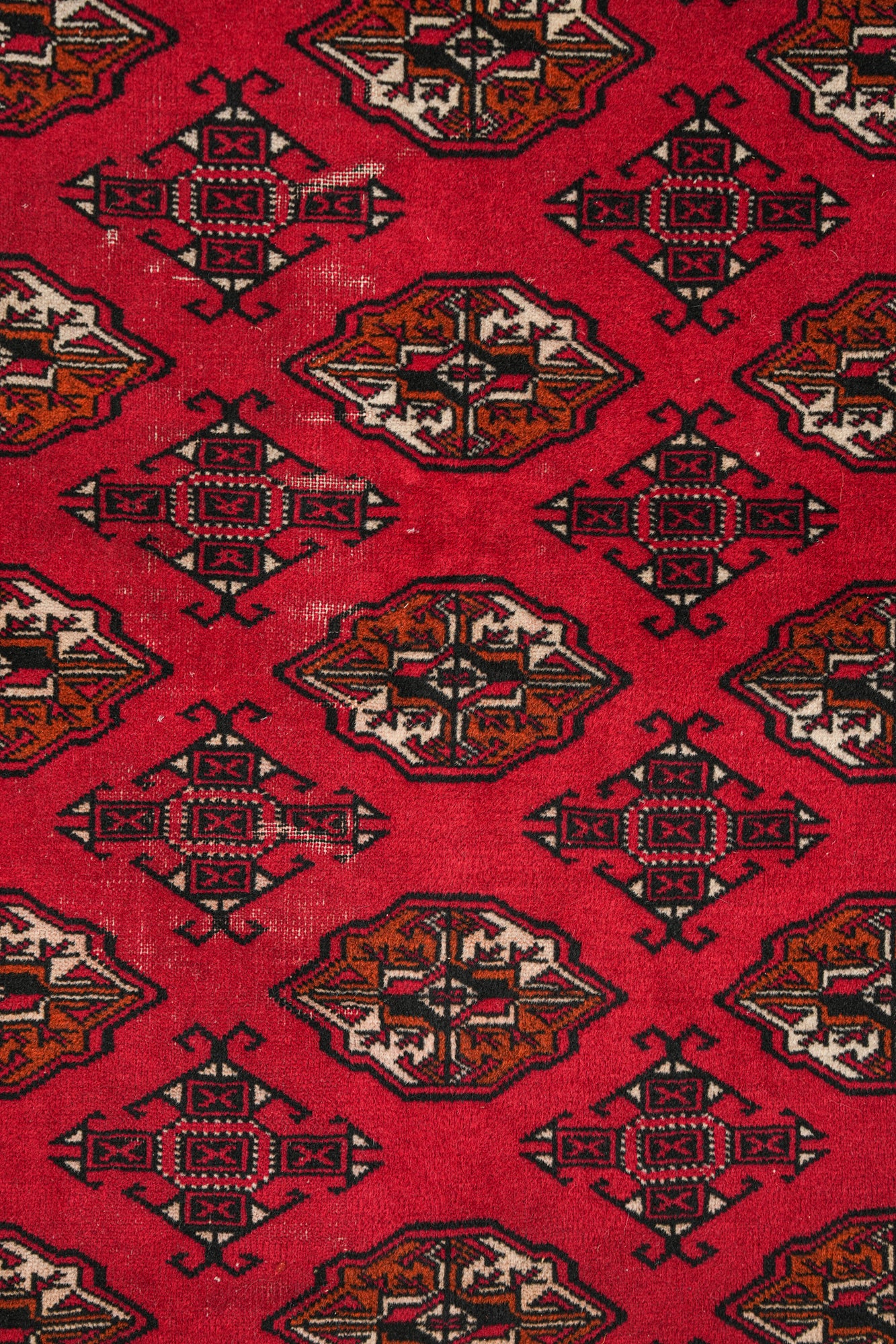 Vintage Turkmen Tekke Rug 6' x 4'1"