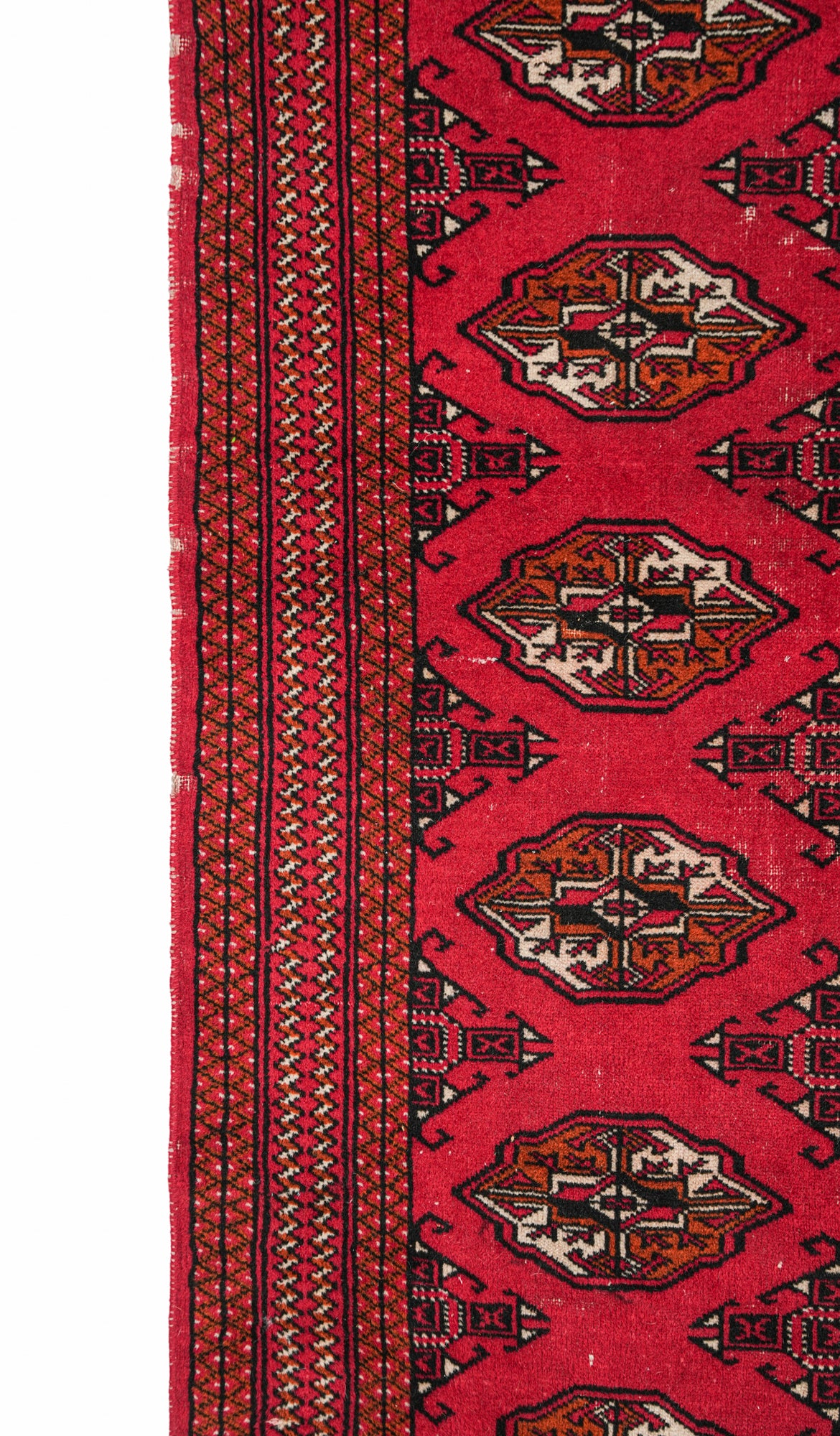 Vintage Turkmen Tekke Rug 6' x 4'1"