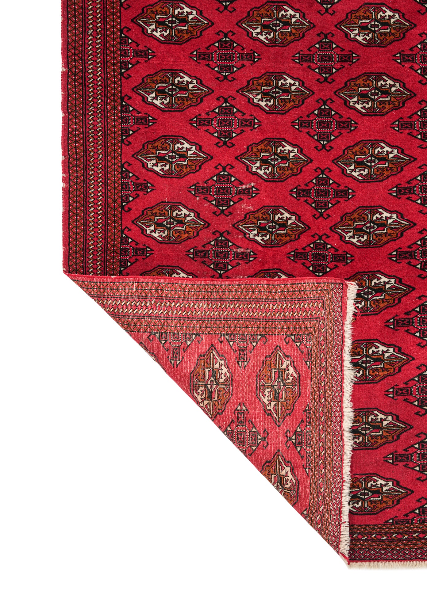 Vintage Turkmen Tekke Rug 6' x 4'1"
