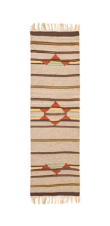 Vintage Scandinavian Table Runner Textile 4'8" x 1'5"