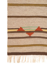 Vintage Scandinavian Table Runner Textile 4'8" x 1'5"