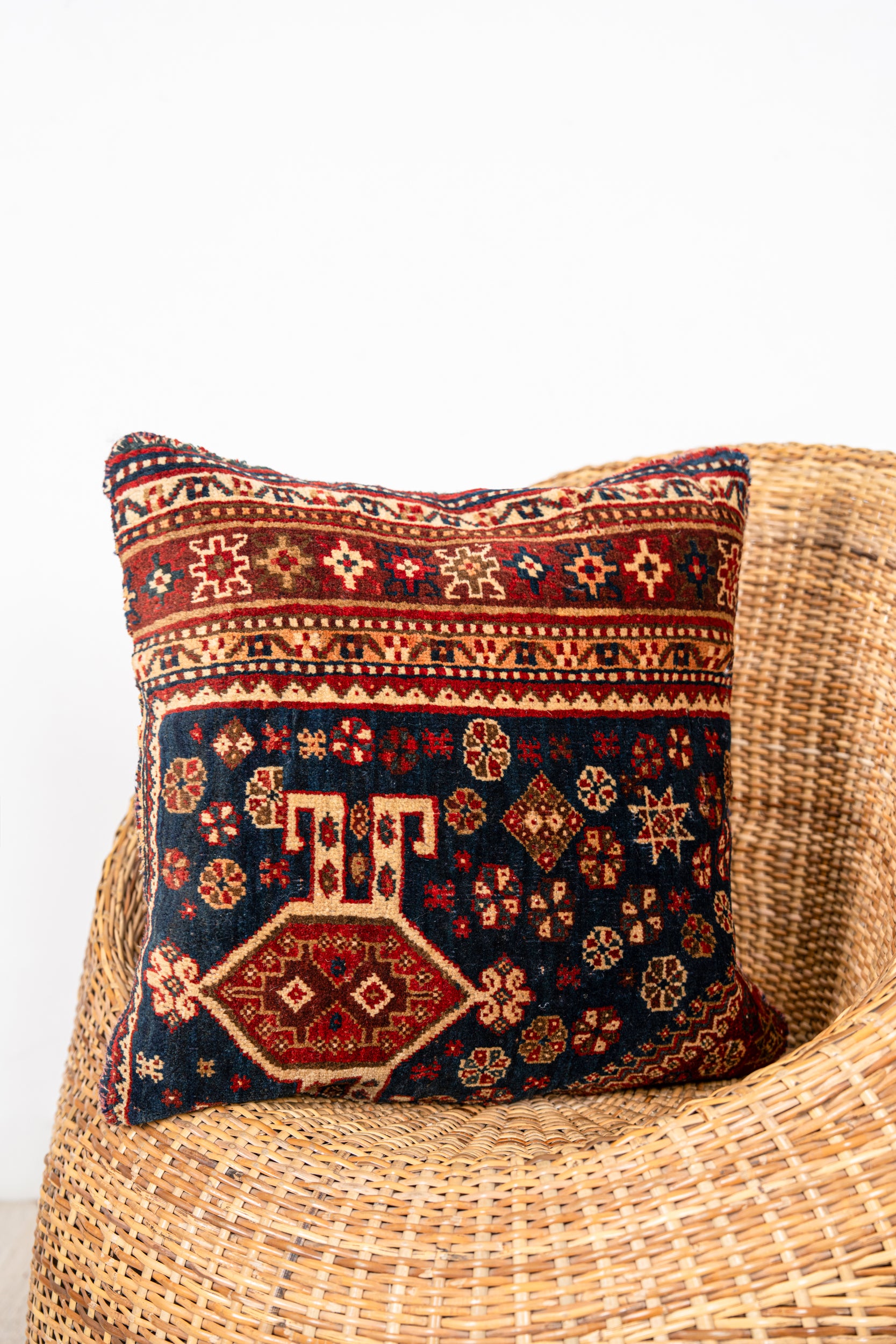 Antique Rug Cushion 1'10" x 1'10"