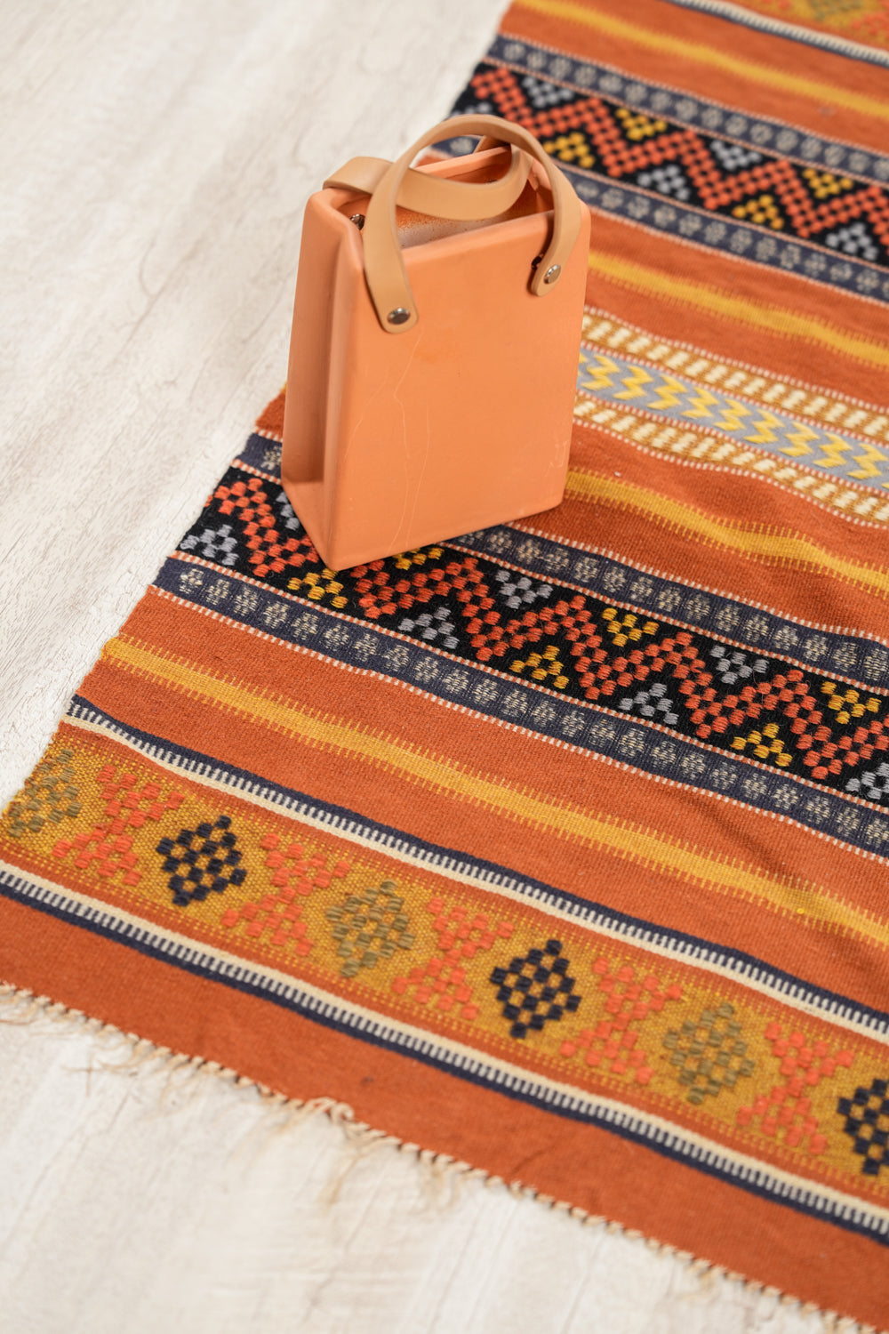 Vintage Scandinavian Embroidery 3' x 2'