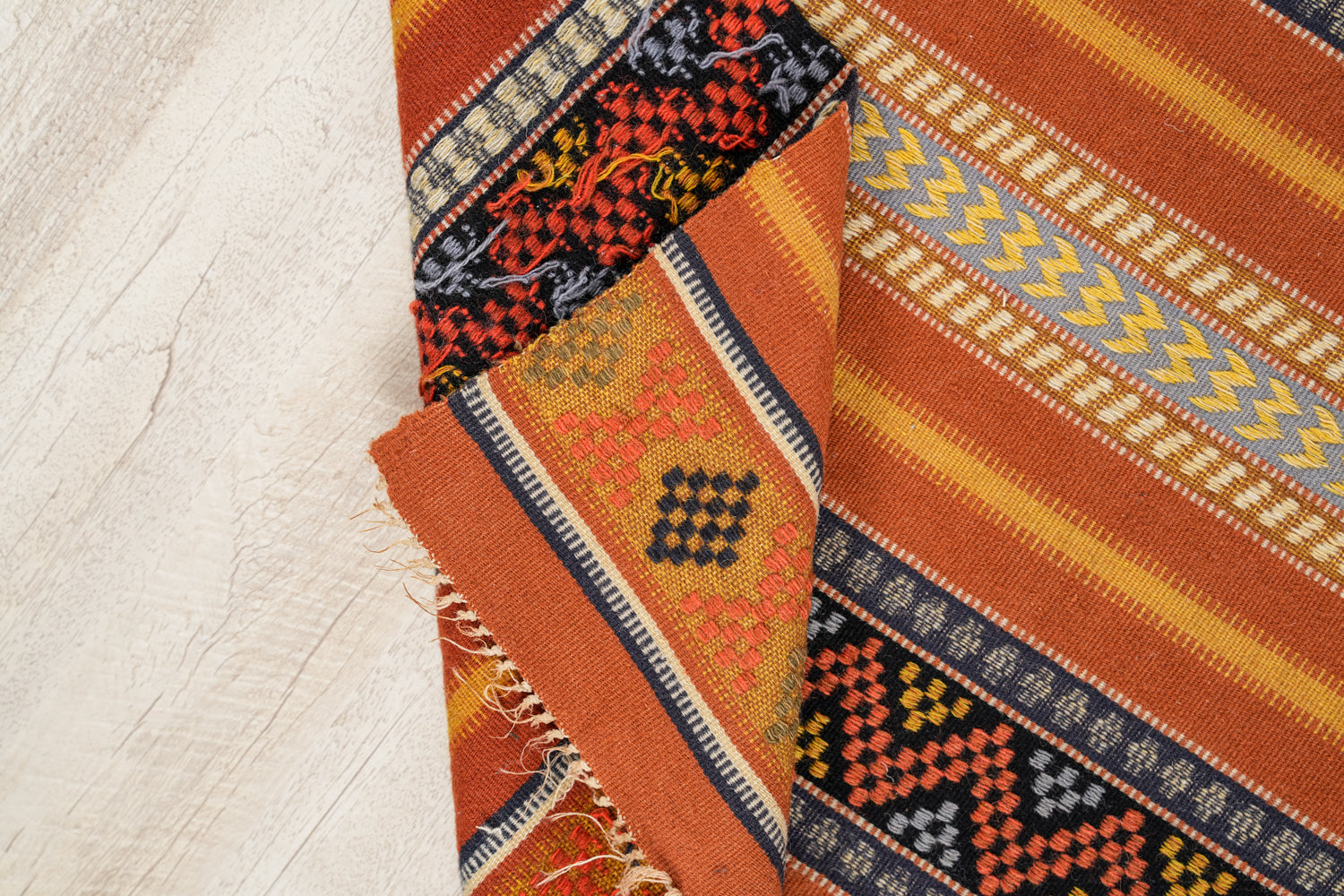 Vintage Scandinavian Embroidery 3' x 2'