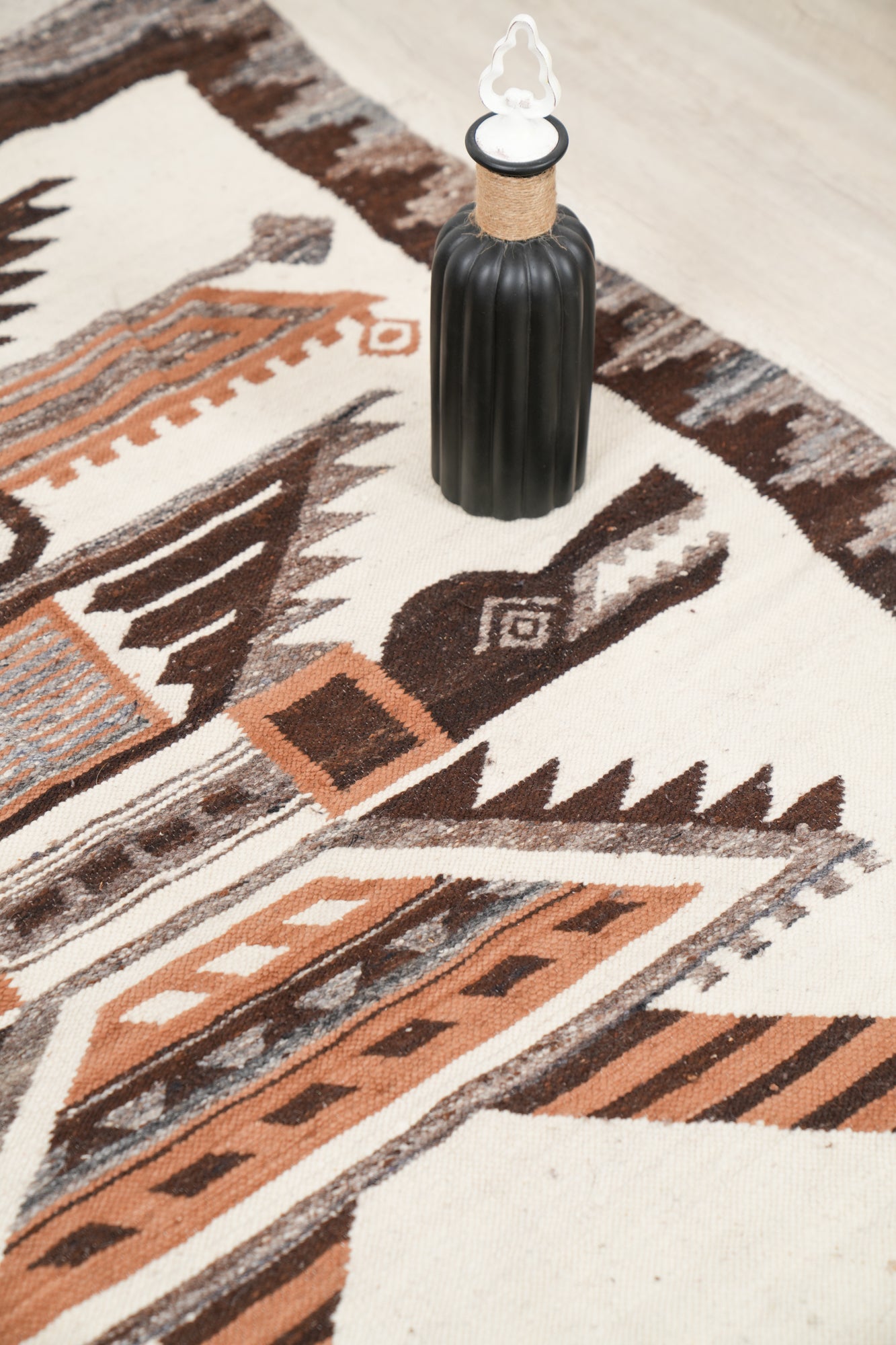 Vintage Aztec Mayan Tapestry 5'8" x 4'1"