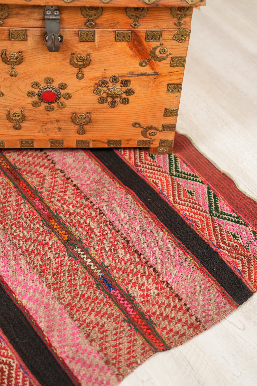 Vintage Peruvian Aguayo Textile 2'1" x 2'