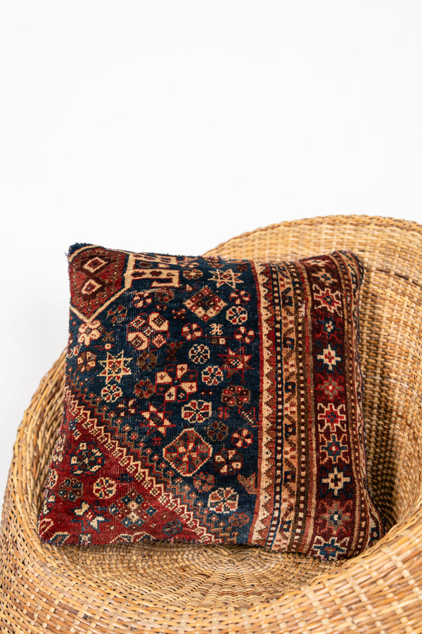 Antique Rug Cushion 1'9" x 1'9"