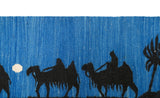 Vintage Egyptian Tapestry 2'6" x 1'3"
