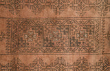Vintage Turkmen Rug 9'3" x 6'10"