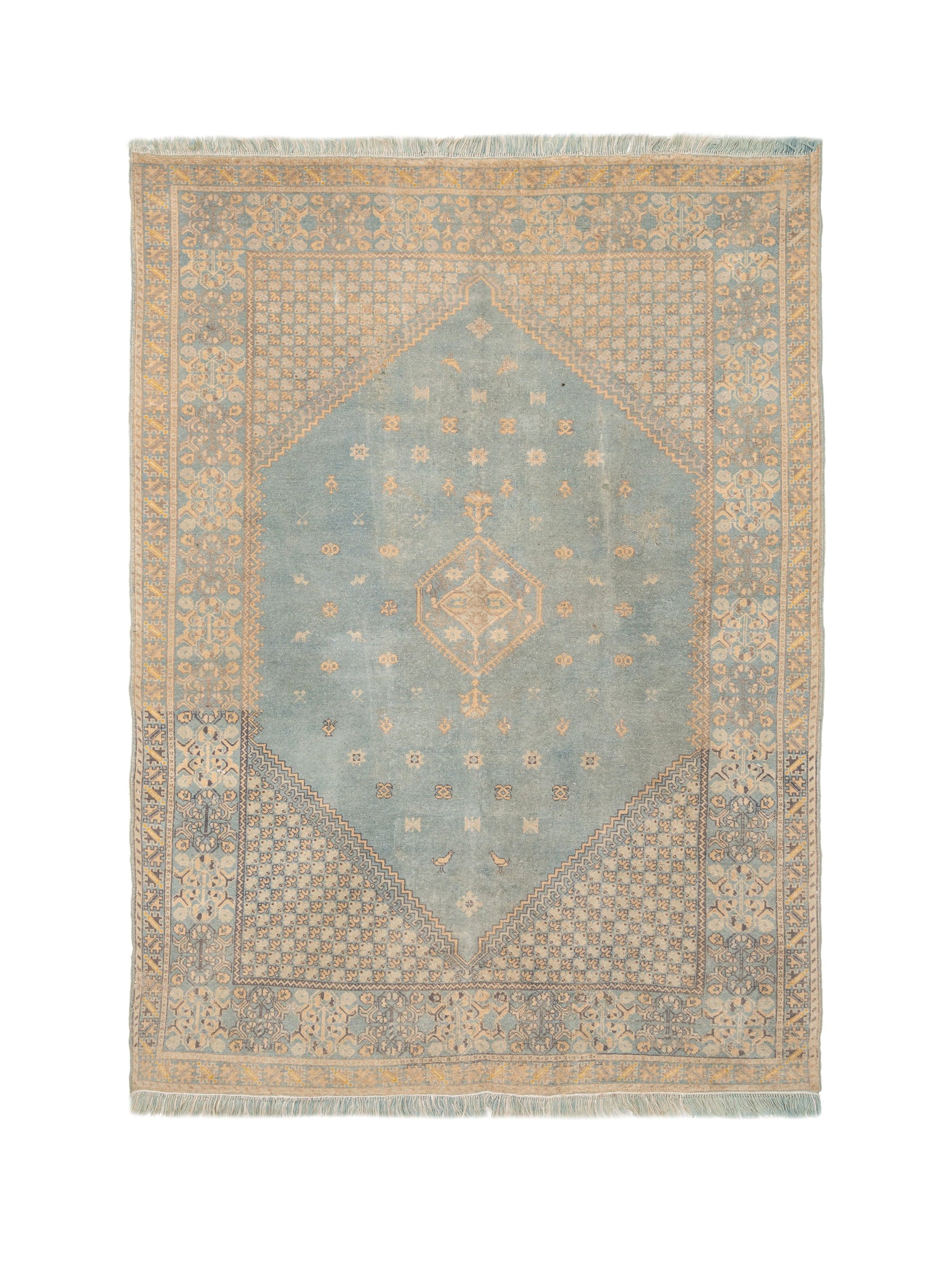 Vintage Kairouan Rug 7'2" x 5'4"